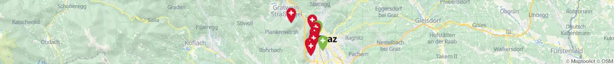 Map view for Pharmacies emergency services nearby Thal (Graz-Umgebung, Steiermark)